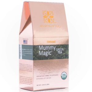 Mummy Magic Slim Tea- Natural Postpartum tea- Safe Whiole Breastfeeding- Caffeing Free- 40 Serviings
