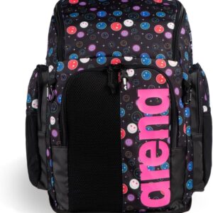 ARENA Spiky III Backpack 45 Swimming Athlete Sports Gym Rucksack Large Training Gear Equipment Swim Bag for Men and Women, 45 Liters, Contour