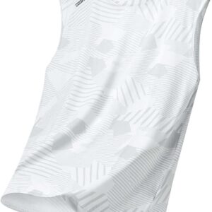 Quick Dry Tank Tops for Men Crewneck Athletic Activewear Sleeveless Vest Slim Fit Muscle Fitness Gym Swimming Shirts