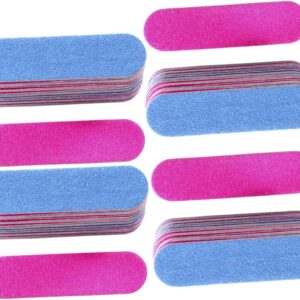 Mini Nail Files Set 300pcs Thin Nail File Double-Sided Boards Mini Nail File for Natural False Nails for Professionals Nail Art Lovers