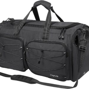 MOSISO Baseball Bat Bag, Large Capacity Catchers Gear Duffle Bag with Shoe Compartment&Adjustable Shoulder Strap&Handle for Training Gear Sports Gym Equipment